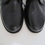Men’s Cole Haan Oxfords 5 Eye Black Leather CO0067 Preowned Worn Once Size 9.5 M