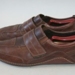 Cole Haan Series G Brown Leather Casual Athletic Shoe Velcro Strap Size 11M
