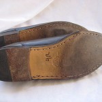 COLE HAAN BLACK LEATHER PENNY LOAFERS  MENS SIZE 9 D