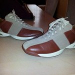 Mens Cole Haan Burnt Orange/Tan Suede Sneakers Sz 10 EUC !