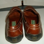COLE HAAN MENS BROWN LEATHER PENNY LOAFER SIZE 9 1/2M