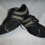 Boss Hugo Boss Black Mesh Striped Sneaker Size 10 US Size 43 EU