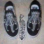 Vans TNT III Slip On,Taka Hayashi,Mens U.S. Size 13