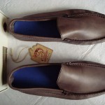 NIB $165 Mens Diesel “Onestyle” Brunette Leather Loafers Shoes Boots VERY NICE!
