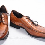 COLE HAAN 10 brown leather NIKE AIR split toe oxford derby blucher shoe C09161