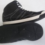 Diesel DEEP Men’s High Top Leather & Nylon Sneakers Size 10 US 43 EUR NICE