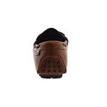 Cole Haan Mens Air Grant Papaya Brown Driving Drivers Loafers Slip-On Shoes