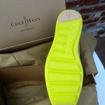 Cole Haan Lunargrand Wingtip Sandstone Suede Limelight C11248 NIB $248 Retail