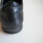 Men’s Hugo Boss ‘Thanto’ Black Leather Lace-Up Fashion Sneakers, size 8 1/2