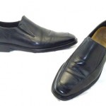 Cole Haan Black slip ons loafers Nike Air 9.5 D