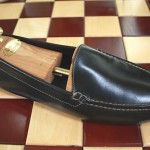 COLE HAAN Black Leather Driving Moccasins Shoes Size 11.5 M