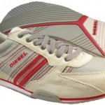 New. DIESEL Parapat Men’s Shoes Size US 13 EU 47 Taupe Cream