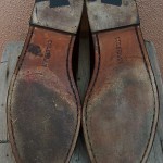 Cole Haan Mens Dress Shoes Sz Size 11.5B Burgundy Leather Slip On Penny Loafers