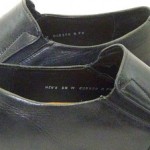 Cole Haan Black slip ons loafers Nike Air 9.5 D