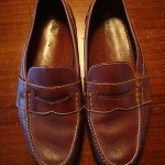 COLE HAAN Mens Medium Brown Slip On Casual Loafers – Size 11.5 Medium