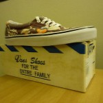 Vans Era Vault OG retro 10 maroon brown authentic slip on