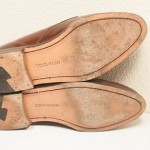 COLE HAAN Men’s Brown Leather Lace-Up Loafer Casual Shoes Size 9.5