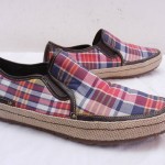 Mens 10.5 COLE HAAN Nike Air Plaid Slip On Espadrille Loafer Casual Shoes