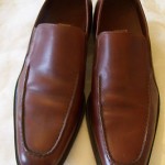COLE HAAN BROWN LEATHER SLIP-ON LOAFERS MEN’S  SIZE11 M – EXCELLENT