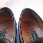 COLE HAAN BLACK LEATHER PENNY LOAFERS  MENS SIZE 9 D
