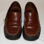 Cole Haan Nike Air Brown Leather Loafers Slip On Shoes Men’s Size 8