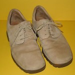 COLE HAAN COUNTRY ,BEIGE LEATHER CASUAL SHOES SIZE 11.5 M