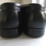 COLE HAAN Black Leather Tassel Kiltie Loafer, Size 8.5D, Made in USA
