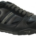 New $95 DIESEL Gunner  Men  Shoes Size US 7  EU 39  Black / Lincorice