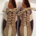 Cole Haan Mens Shoes Size 10.5 Oxfords Sneakers Tan Brown Leather Suede Ivory