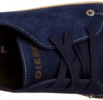 New $150 DIESEL Louder Shouter Yanez  Men  Shoes Size US 10  EU 43  Indigo