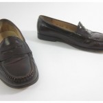 COLE HAAN Men’s Dark Brown Leather Loafers Shoes Size 9.5