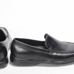 COLE HAAN 8 M black leather NIKE AIR HOLDEN venetian moc toe loafer shoe NEW