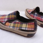 Mens 10.5 COLE HAAN Nike Air Plaid Slip On Espadrille Loafer Casual Shoes