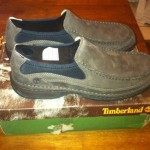 TIMBERLAND ALTAMONT SLIP ON LEATHER SIZE 12W NEW IN BOX