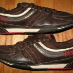 Diesel PARANDY Mens Brown Leather & Suede Casual Lace Up Oxfords Size 10.5 EUC
