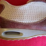 Cole Haan Nike Air oxfords 10.5 M brown tan leather VGC breathing holes