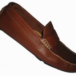 COLE HAAN MENS HOWLAND PENNY LOAFERS CASUAL TAN SLIP ON DRIVING SHOES SZ 7 EUC