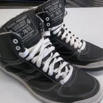 Diesel DEEP Men’s High Top Leather & Nylon Sneakers Size 10 US 43 EUR NICE