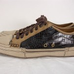 COLE HAAN CROC MOC LEATHER SUEDE LACE UP SNEAKERS SHOES MEN’S 13 M