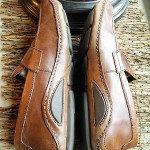 Cole Haan ~ Vintage Brown Leather Penny Loafer/Driving Moc ~ US Size 8.5 M