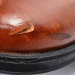 COLE HAAN 10 brown leather NIKE AIR split toe oxford derby blucher shoe C09161
