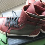vans no quarter lx x taka hayashi sneakers (size 9) 2009