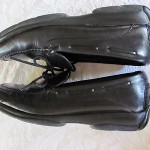 Men’s Cole Haan Black Leather Boat Driving Loafers/Mocassins – Size 11