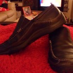 Men’s Black Cole Haan Leather Shoes with Nike Air- Size 10M
