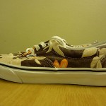 Vans Era Vault OG retro 10 maroon brown authentic slip on