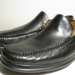 Men’s Cole Haan Black Leather Loafer Shoes, Size 10.5 M