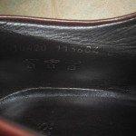 Boss Hugo Boss Lace-Up Brown Leather Moc Toe Oxford Shoes-Size 9.5 D- Made Italy