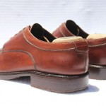 COLE HAAN COUNTRY Mens 11.5 D Brown Leather Split Toe Oxfords Shoes ~Brazil