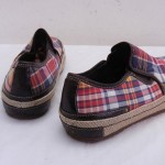 Mens 10.5 COLE HAAN Nike Air Plaid Slip On Espadrille Loafer Casual Shoes