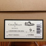 Cole Haan Lunargrand Long Wing Wingtip Suede Size 9 Navy Black Fragment Design